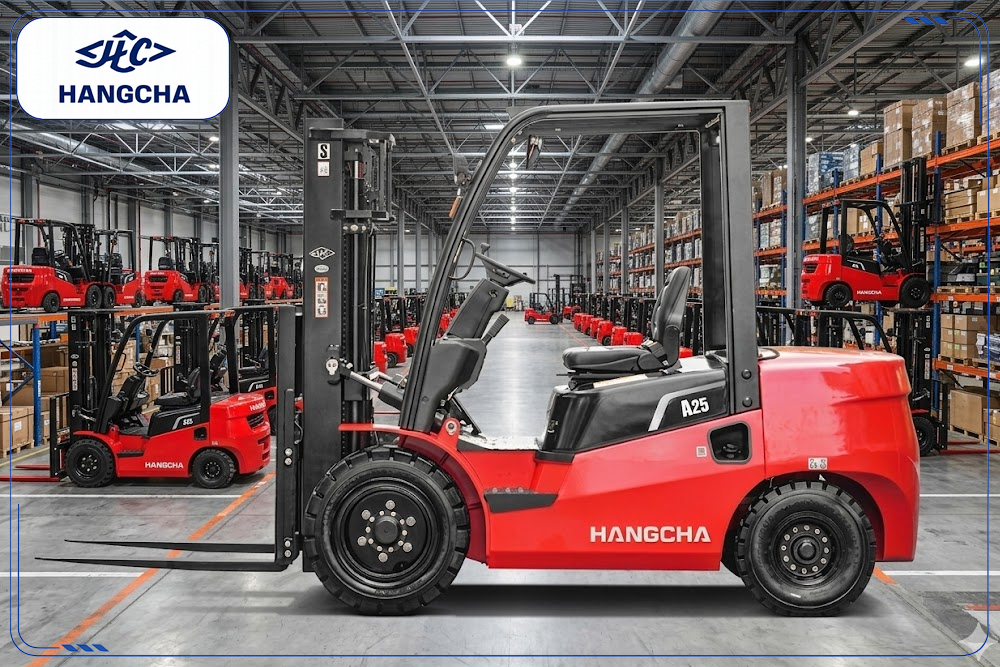 HCForklift cung cấp xe nâng dầu 2.5 tấn dòng A chính hãng, có sẵn kho xe trên toàn quốc và hỗ trợ tư vấn nhanh chóng.