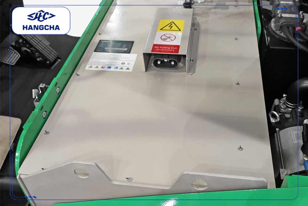 Xe Nâng Điện 1 Tấn Pin Lithium 3 bánh