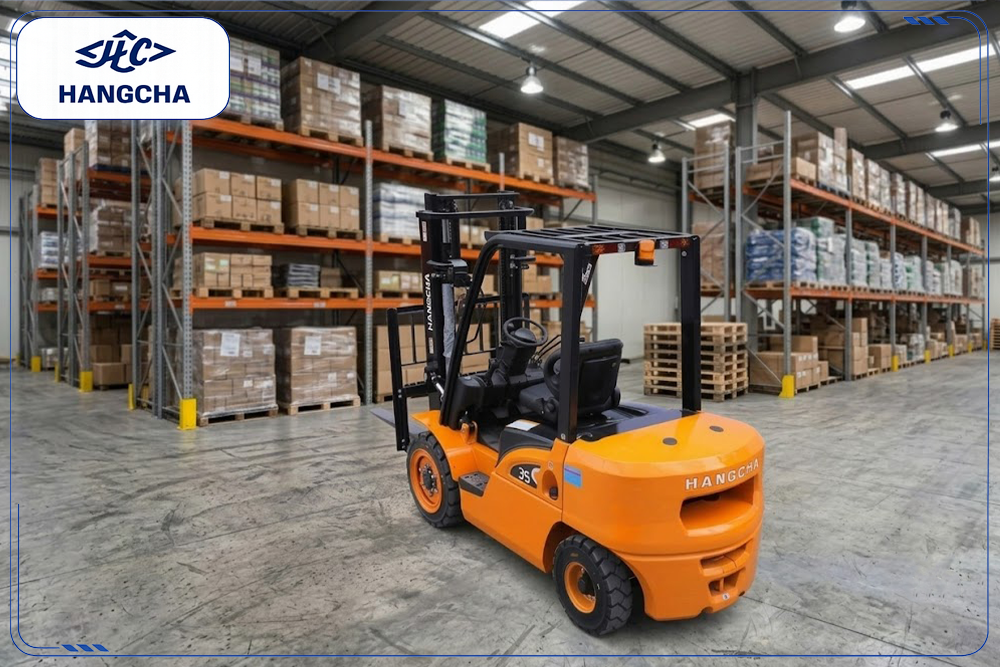 Xe nâng dầu 3.5 tấn dòng X thiết kế chắc, tầm nhìn rộng