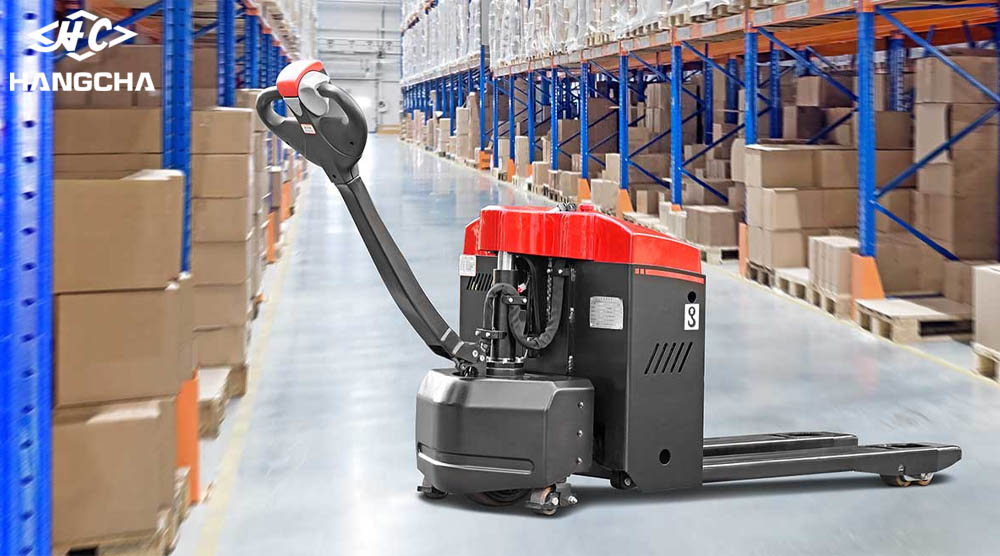 xe nâng điện thấp
