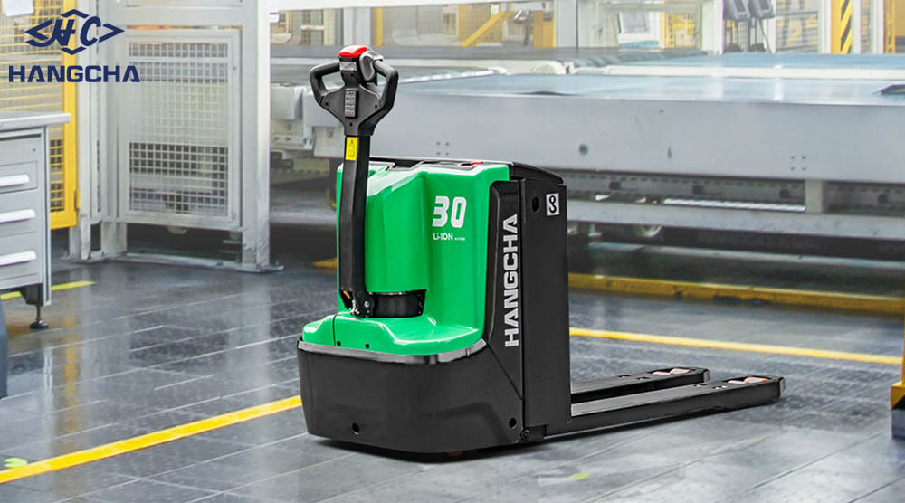 xe nâng tay điện thấp