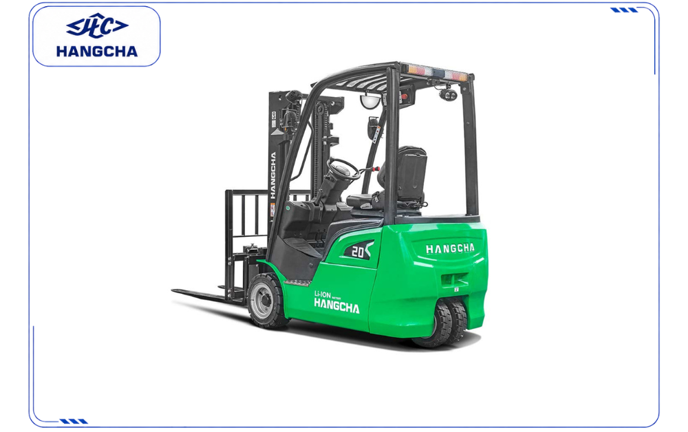 Xe Nâng Điện 1 Tấn Pin Lithium 3 bánh