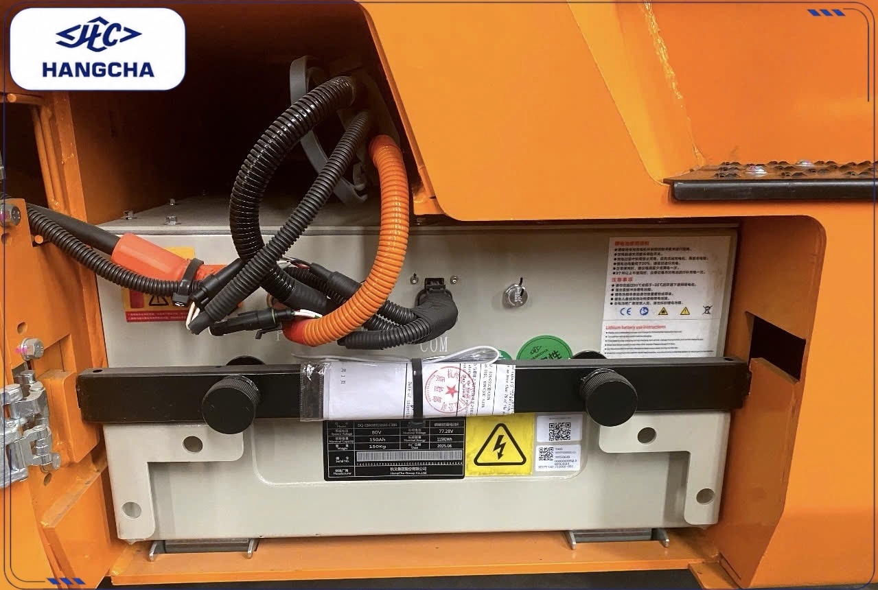 Pin của Xe Nâng Điện 2 Tấn Pin Lithium Dòng X