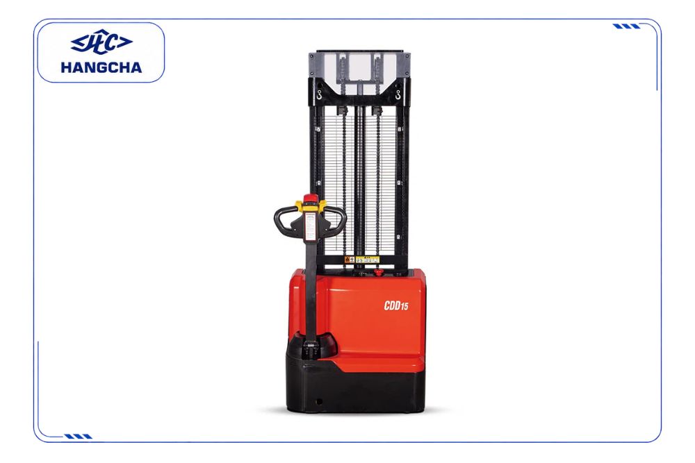 Xe nâng điện đứng lái 1.5 tấn