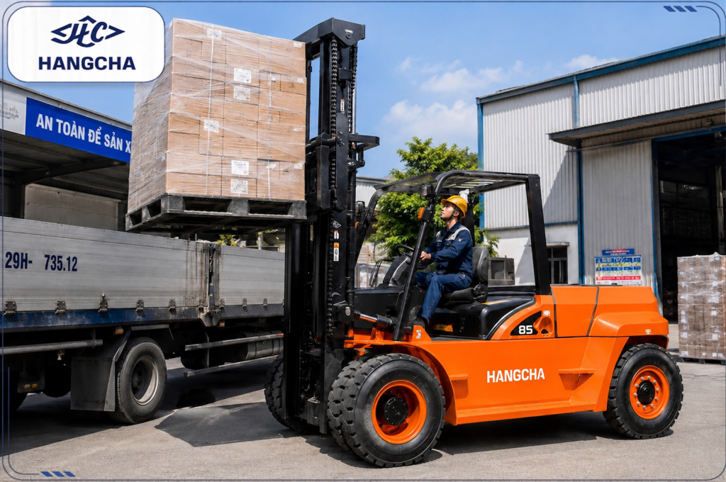 Xe nâng dầu 8.5 tấn dòng X