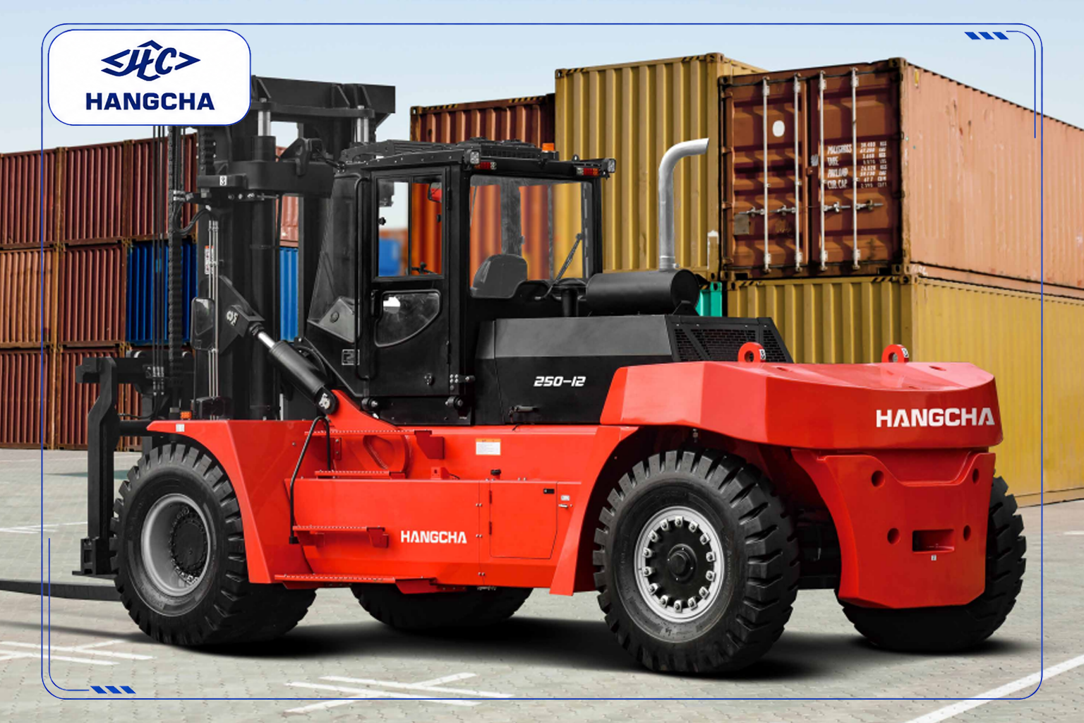 Xe nâng dầu 25 tấn 