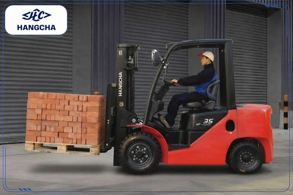Xe nâng dầu 3.5 tấn dòng XF 