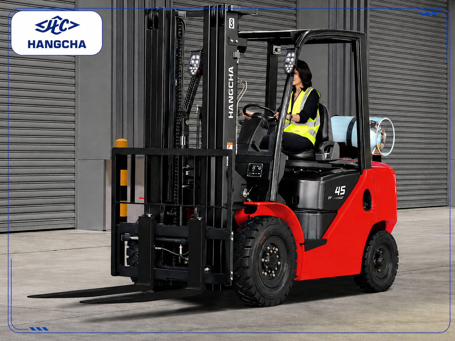 xe nâng dầu 4.5 tấn dòng XF