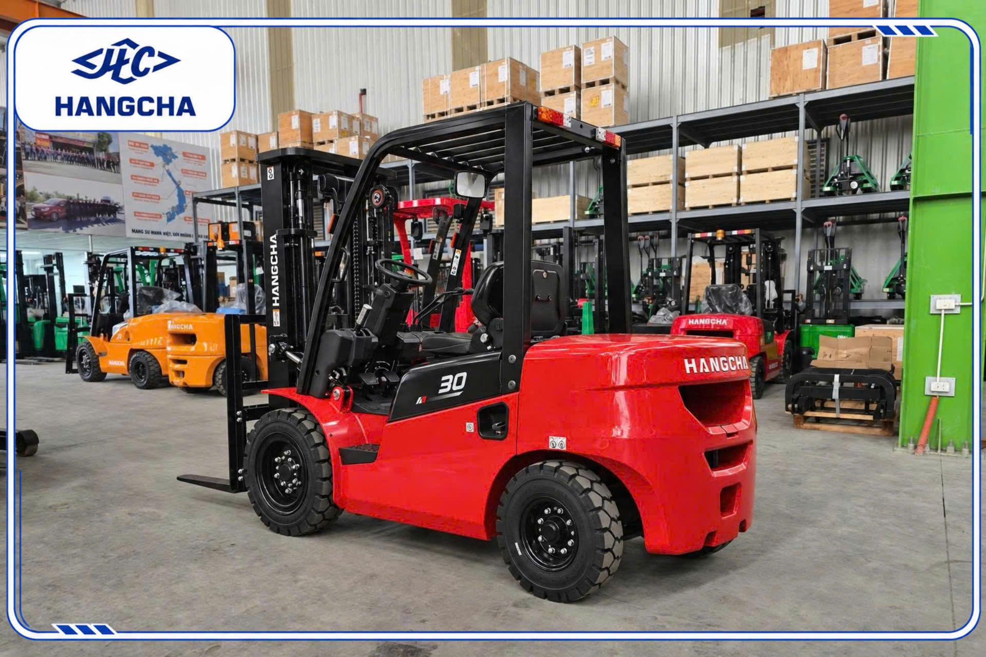 Xe nâng dầu 3 tấn dòng A2