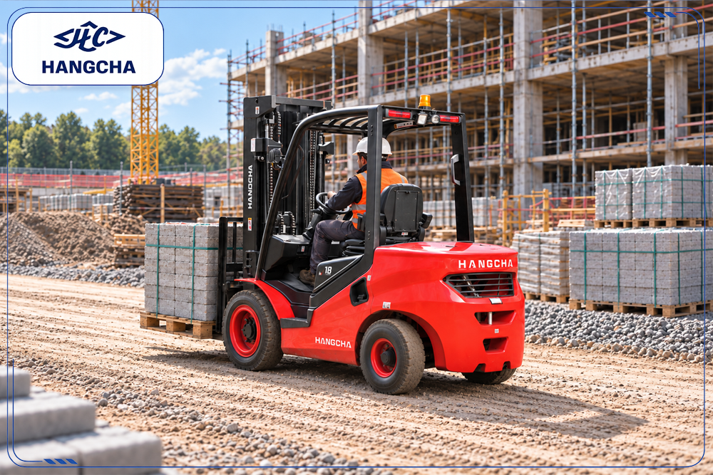 Tổng quan về xe nâng dầu 1.8 tấn dòng XF2