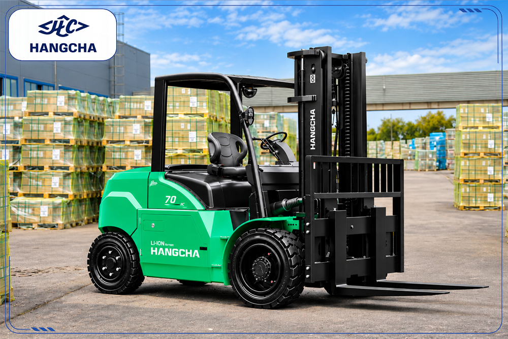 Ứng dụng thực tế của xe nâng điện 7 tấn dòng XC