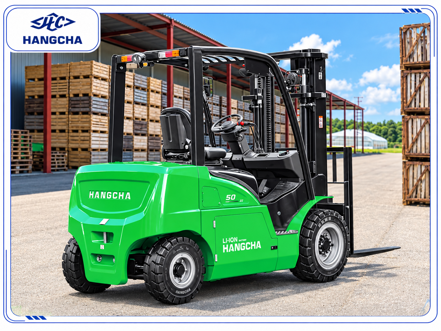 Ưu điểm của xe nâng điện 5 tấn dòng XC