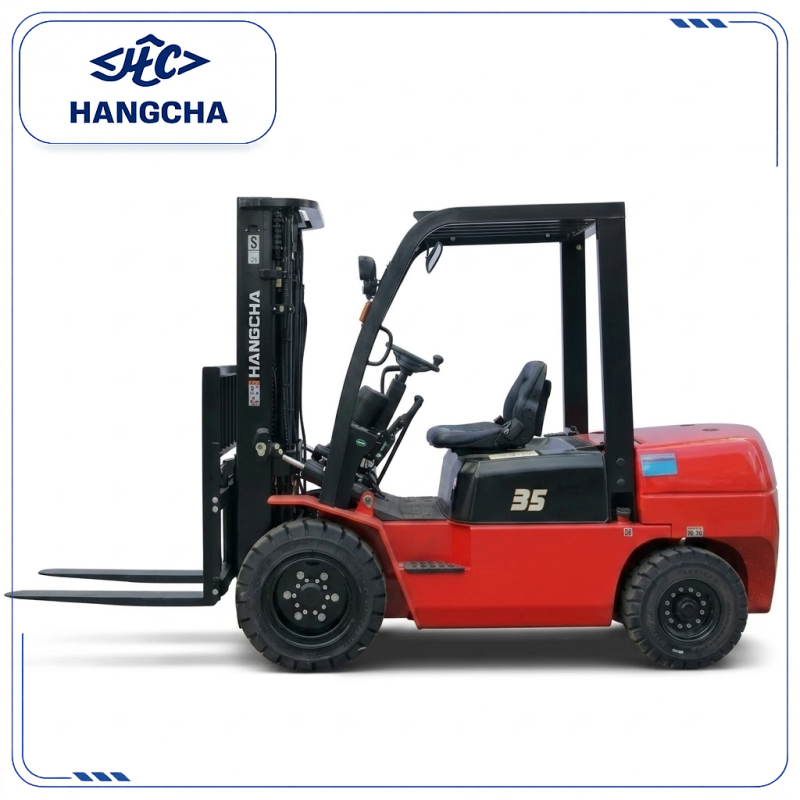 Xe nâng dầu 3.5 tấn dòng A