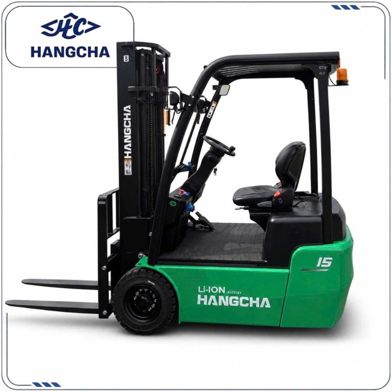 Xe nâng 3 bánh 1.5 tấn
