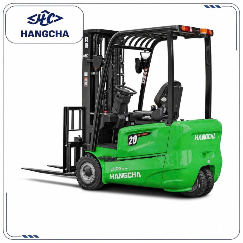 Xe nâng 3 bánh 2 tấn